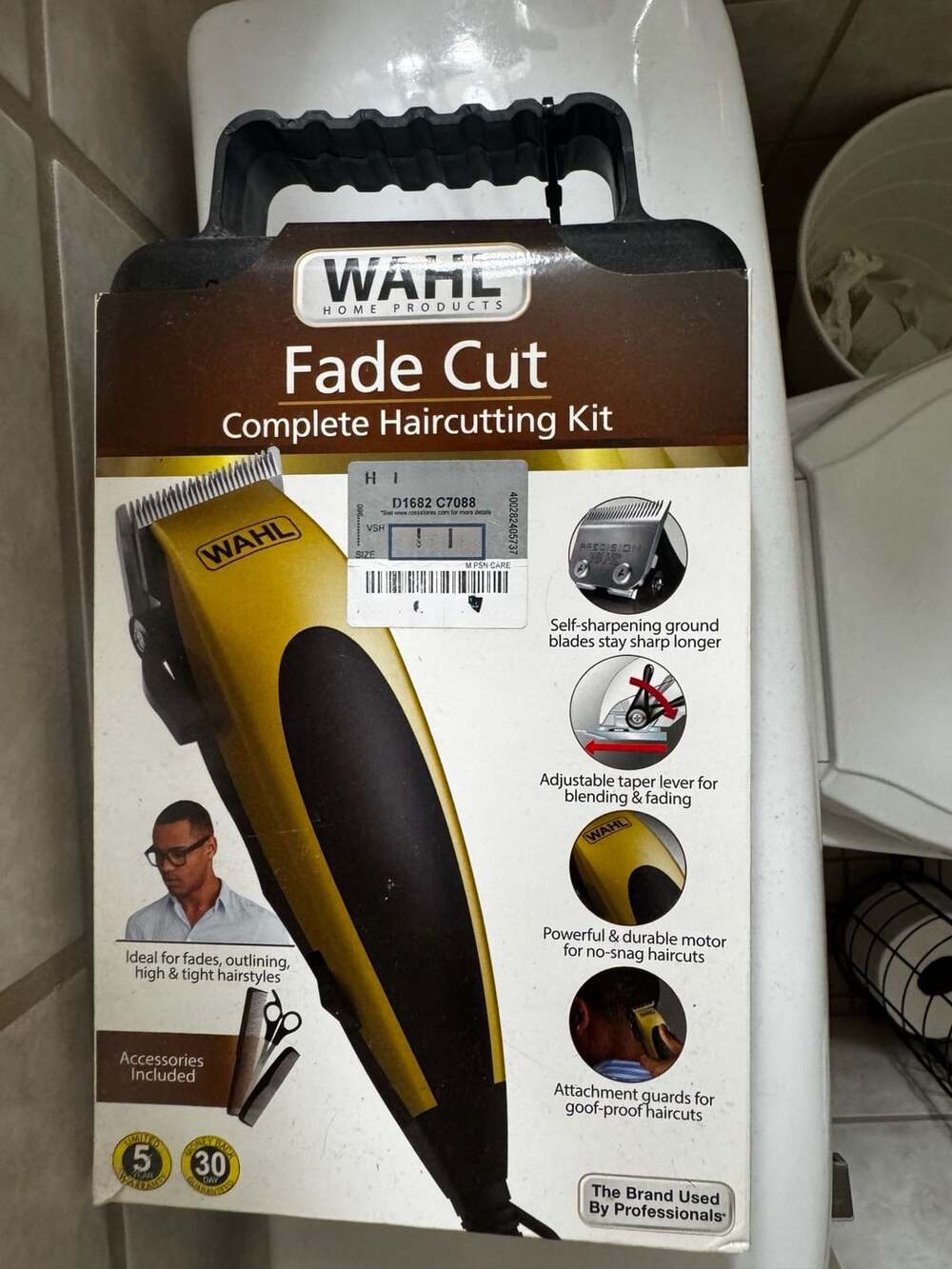 Fade cut complete hair cutting kit Wahl New